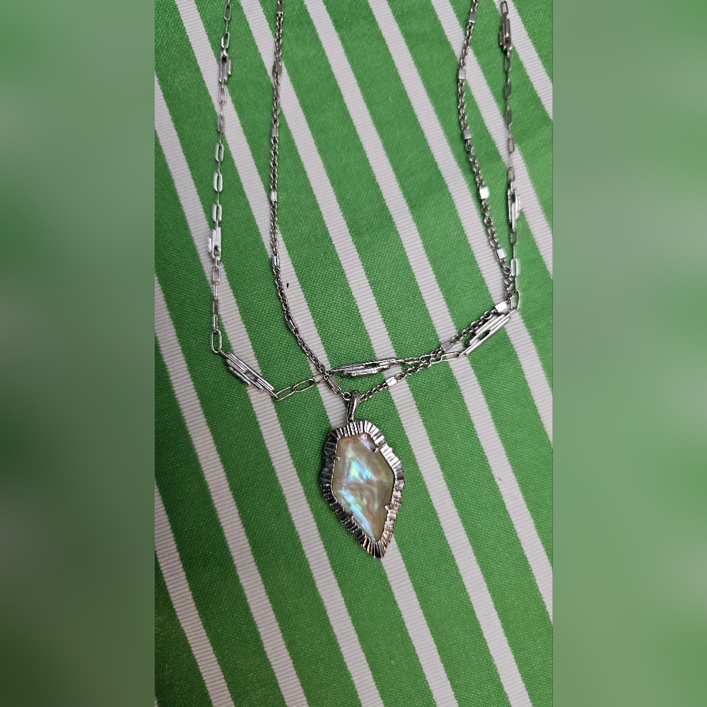 Kendra Scott Silver Tessa Multi-strand Necklace